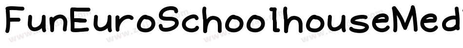 FunEuroSchoolhouseMedium-yn5M字体转换