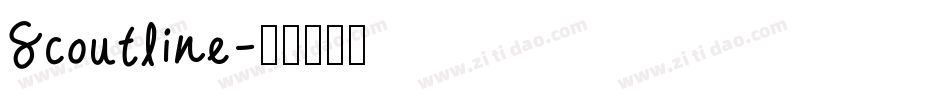 Scoutline字体转换