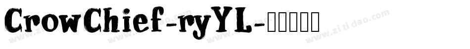 CrowChief-ryYL字体转换