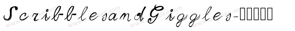 ScribblesandGiggles字体转换