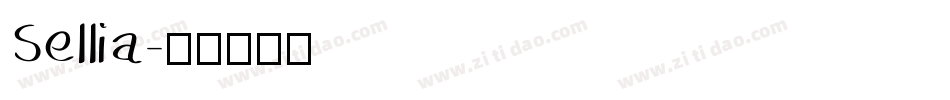 Sellia字体转换