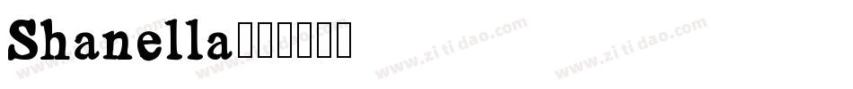 Shanella字体转换