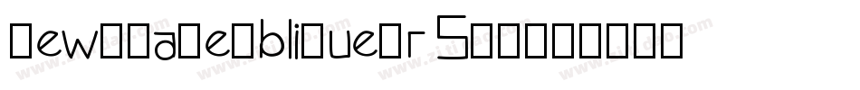 NewShapeOblique-r5qy字体转换