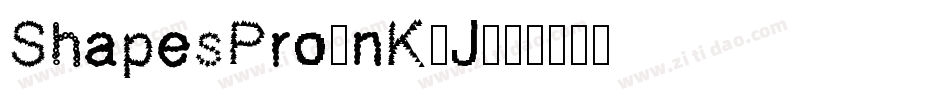 ShapesPro-nK0J字体转换