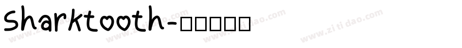 Sharktooth字体转换