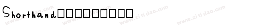 Shorthand转换器字体转换