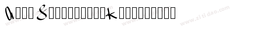 ArtySignature-Kv4y字体转换