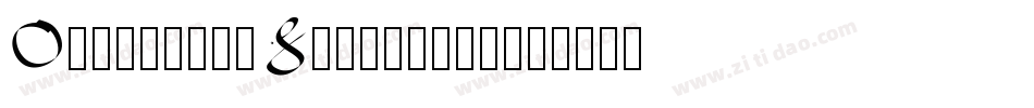 OnesilverSignature字体转换