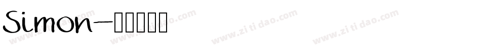 Simon字体转换
