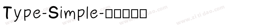 Type-Simple字体转换