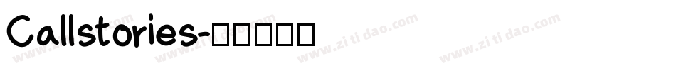 Callstories字体转换