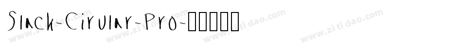 Slack-Cirular-Pro字体转换