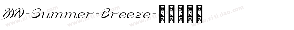 MN-Summer-Breeze字体转换