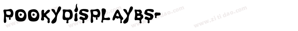 PookyDisplayBS字体转换