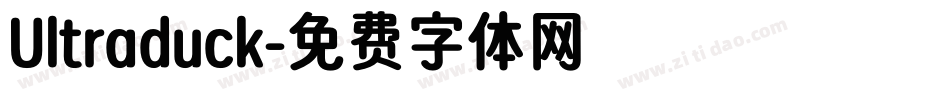 Ultraduck字体转换