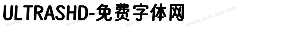 ULTRASHD字体转换