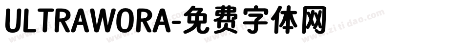 ULTRAWORA字体转换