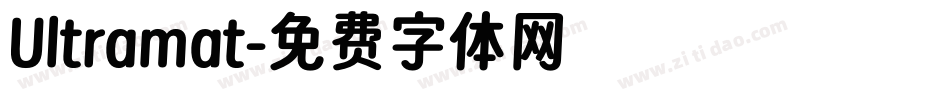 Ultramat字体转换
