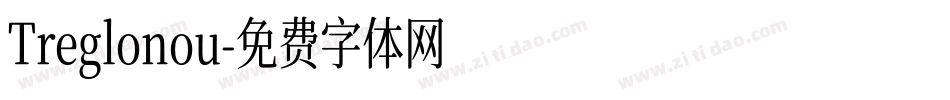 Treglonou字体转换