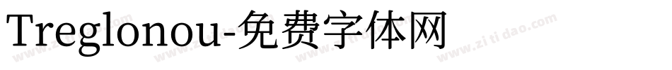 Treglonou字体转换