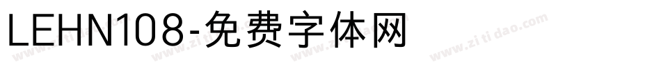 LEHN108字体转换