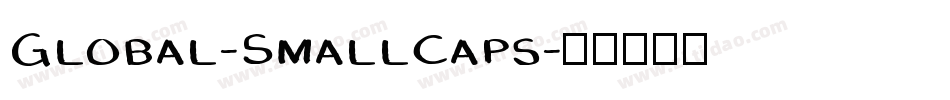 Global-SmallCaps字体转换