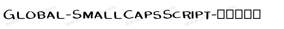 Global-SmallCapsScript字体转换