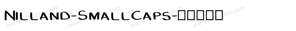 Nilland-SmallCaps字体转换