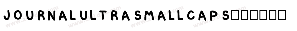 JournalUltraSmallcaps字体转换