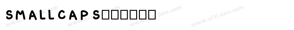 smallcaps字体转换