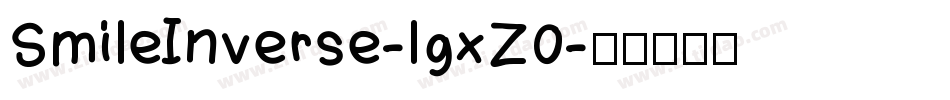SmileInverse-lgxZ0字体转换