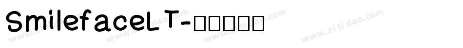 SmilefaceLT字体转换