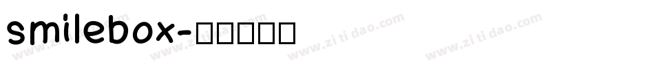 smilebox字体转换