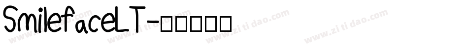 SmilefaceLT字体转换