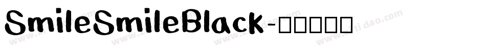 SmileSmileBlack字体转换