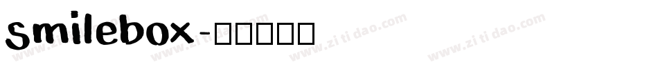 smilebox字体转换