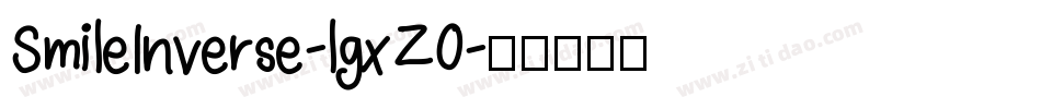 SmileInverse-lgxZ0字体转换