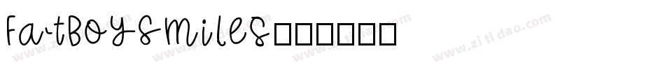 FatBoySmiles字体转换
