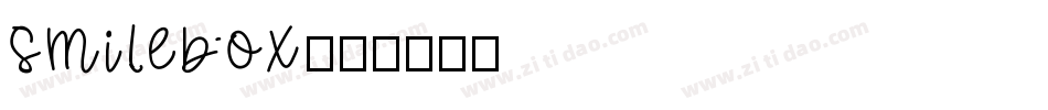 smilebox字体转换