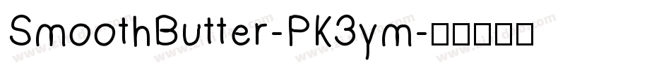 SmoothButter-PK3ym字体转换