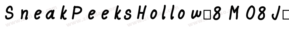 SneakPeeksHollow-8MO8J字体转换