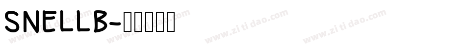 SNELLB字体转换