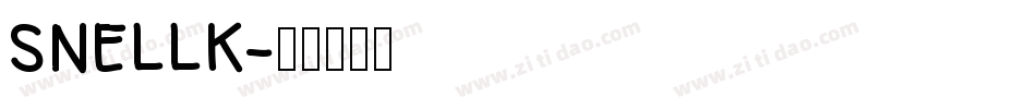SNELLK字体转换