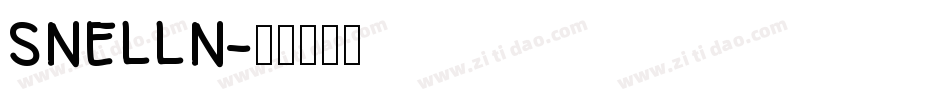 SNELLN字体转换