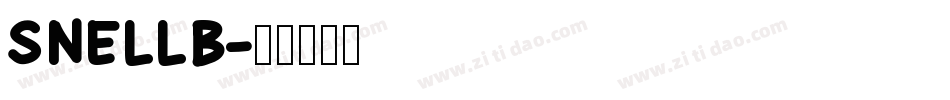 SNELLB字体转换