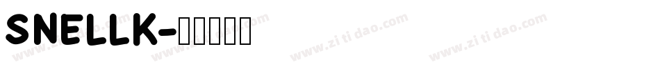 SNELLK字体转换