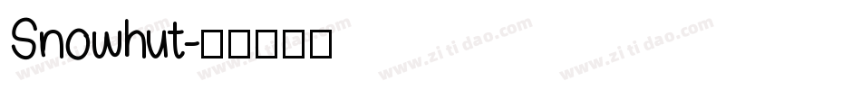 Snowhut字体转换