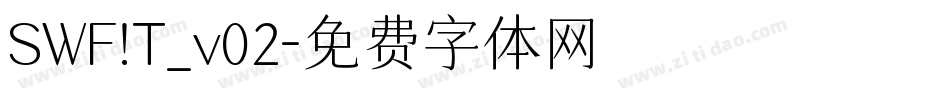 SWF!T_v02字体转换
