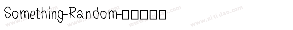 Something-Random字体转换
