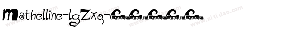 Mathelline-lgZxq字体转换